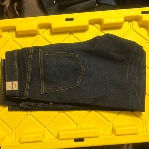 Abercrombie Stretch Skinny Jeans Mens 31x30 Dark Whiskered Wash Stretch Denim.